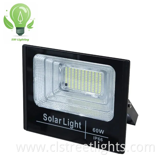 All in One Solar LED Flood Lamp IP66 Waterproof Outdoor Solar LED Flood Light with SMD High Brightness 40W 60W 100W 200W 300W 400W